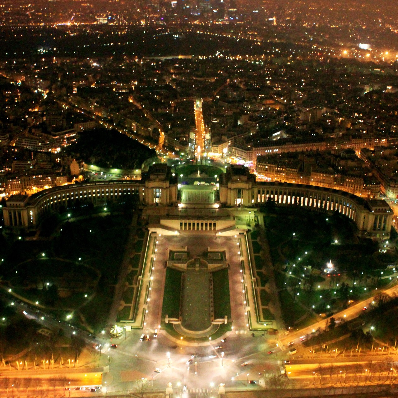 Paris night view 1280x1280