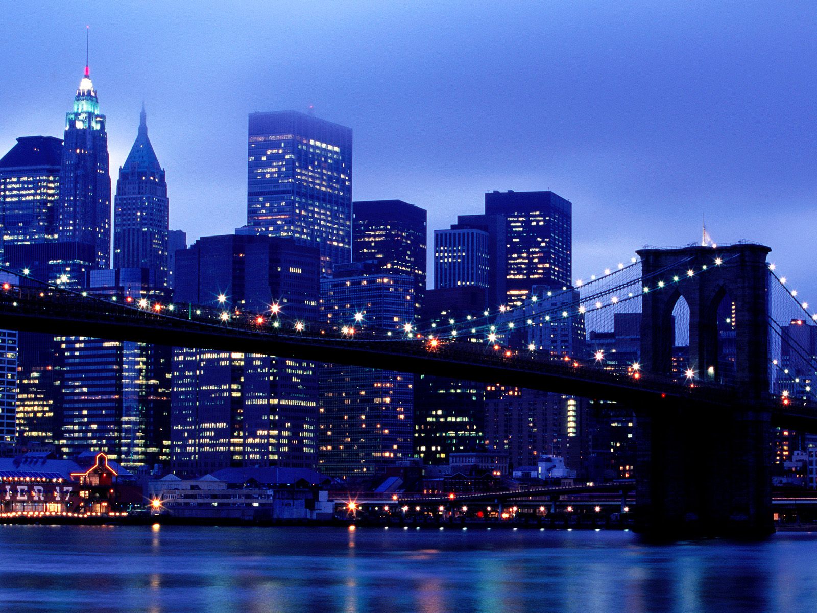 Manhattan Skyline From Brooklyn 1600x1200