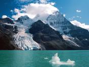 Mount Robson and Berg Lake Canadian Rockies