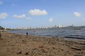Polluted Beach of Mumbai