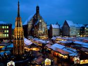 Christkindl Market Nuremberg Bavaria 1600 x 1200